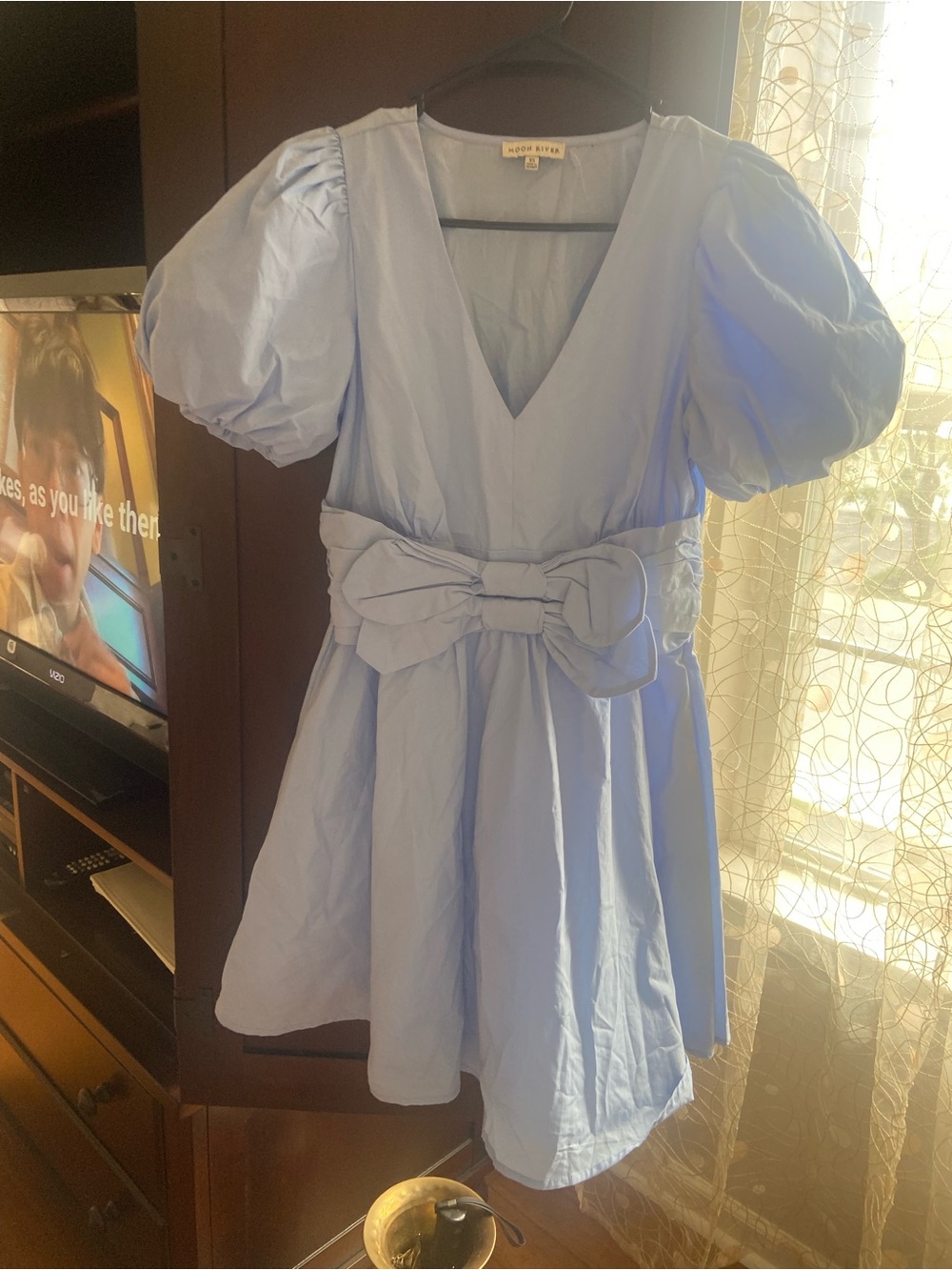 Moon River Pale Blue Women's Dress